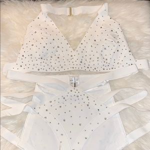 Fashion Nova Crystal Bathing Suit